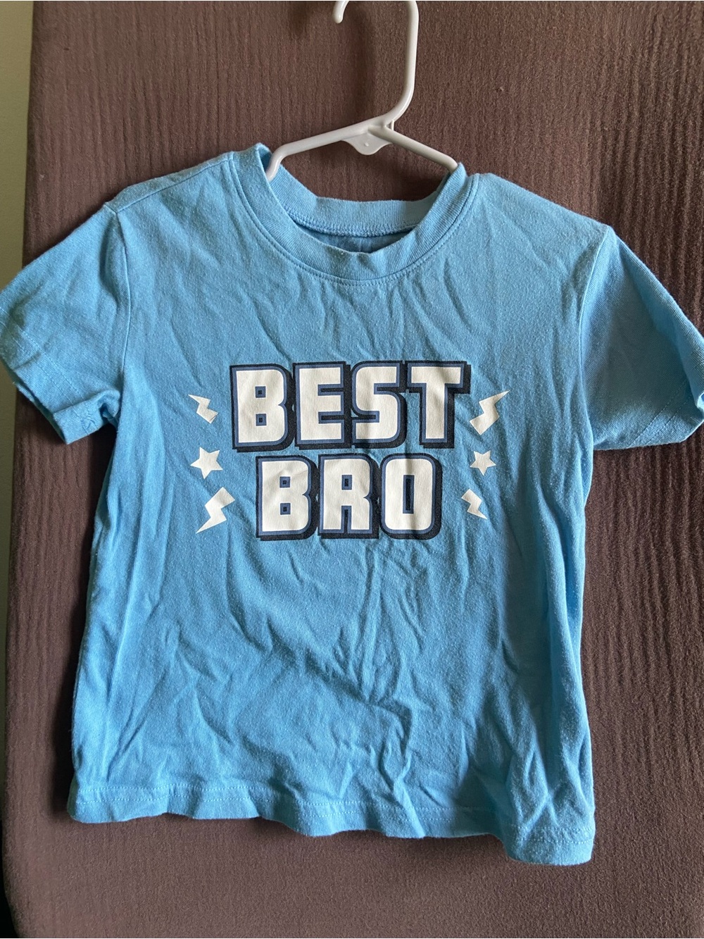 "BEST BRO" 3T jumping beans Light Blue Graphic Tee